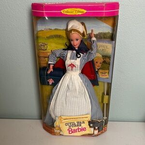 1995 Mattel American Stories Collection Barbie Civil War Nurse Doll #14612
